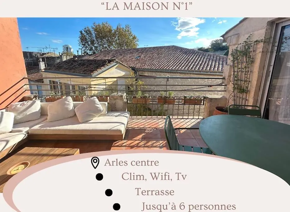 La Maison N1 Arles Terrasse contacts